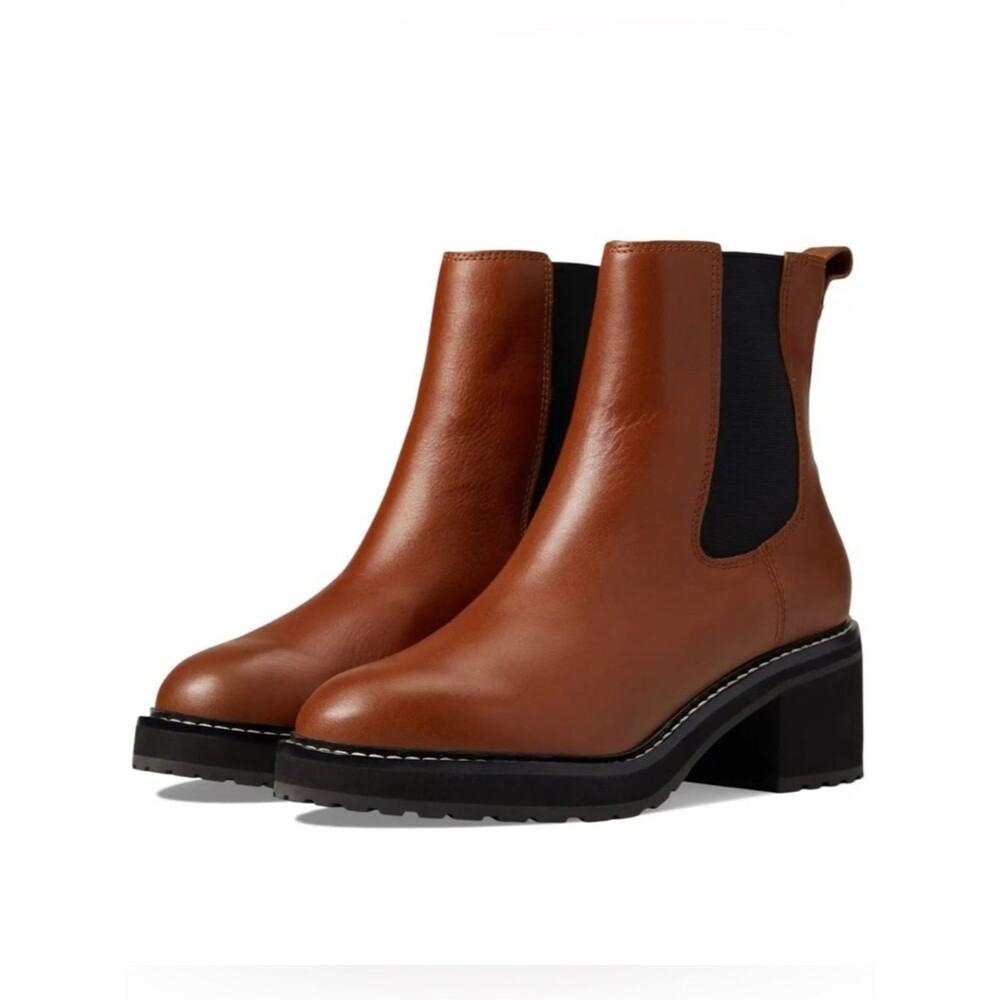 Madewell New The Carina Platform Chelsea Boot Size 9